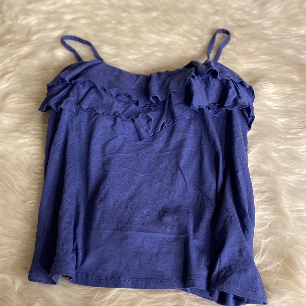 Blue tank